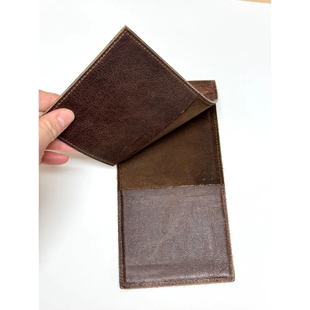 Leather Valero Texas Open Notepad Case: Unapologetically Texan